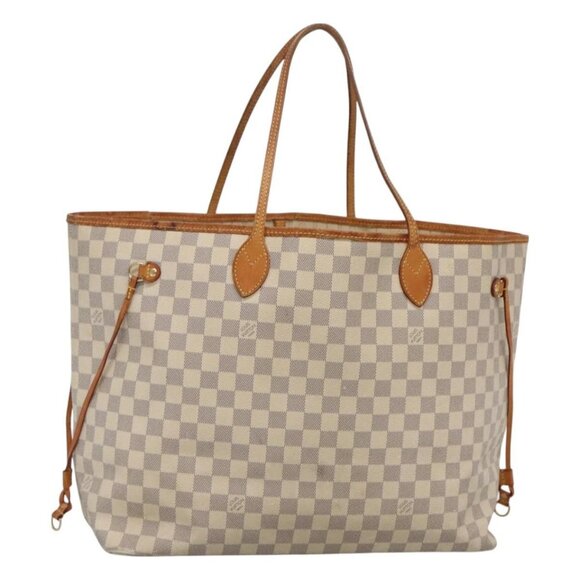 LOUIS VUITTON Damier Azur Neverfull GM Tote Bag - Picture 3 of 14